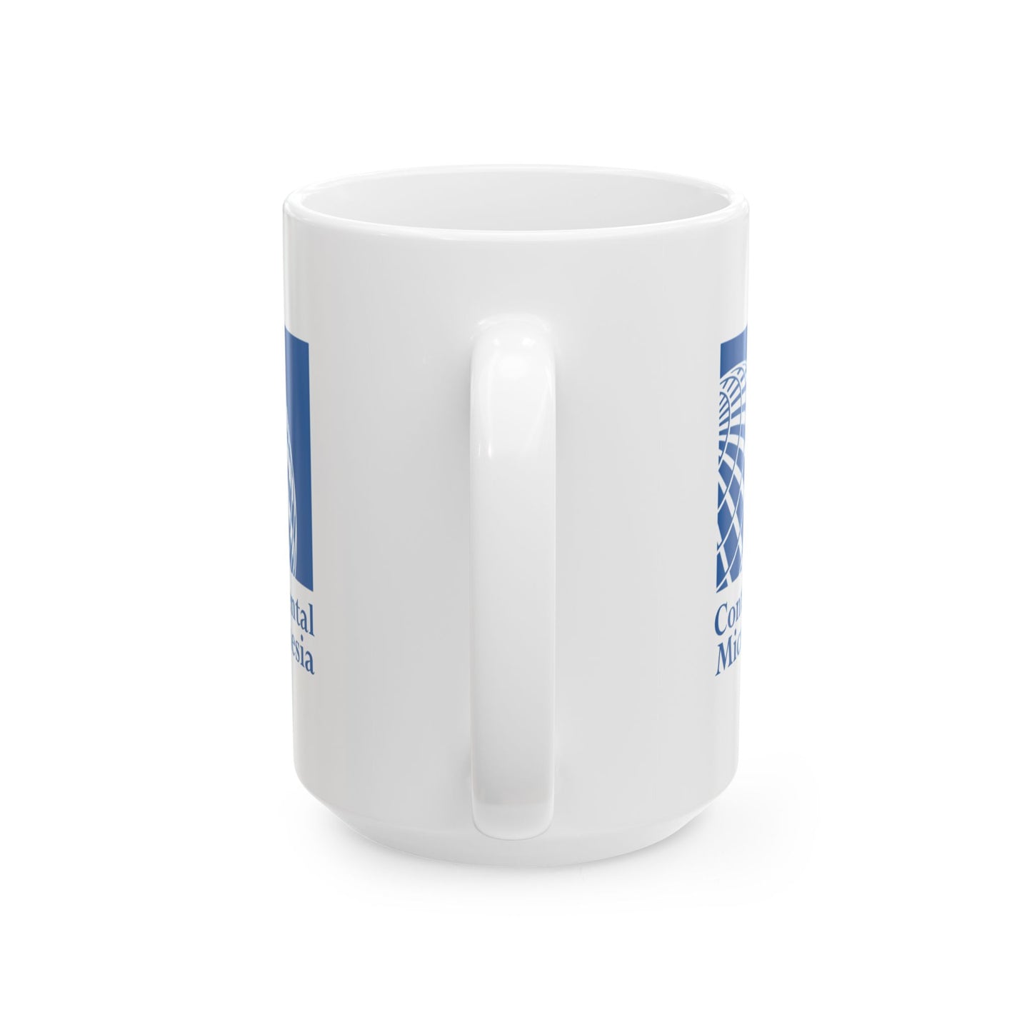 Continental Micronesia Ceramic Mug - 11oz & 15oz (Vertical Logo)