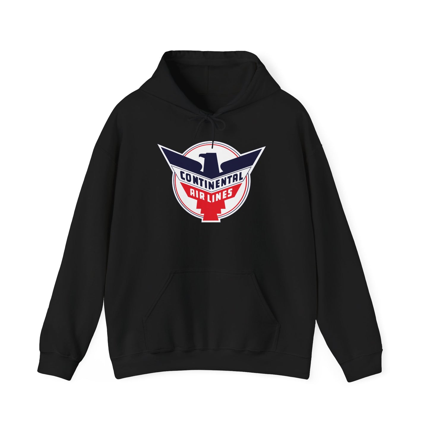 Vintage Continental Airlines Hoodie