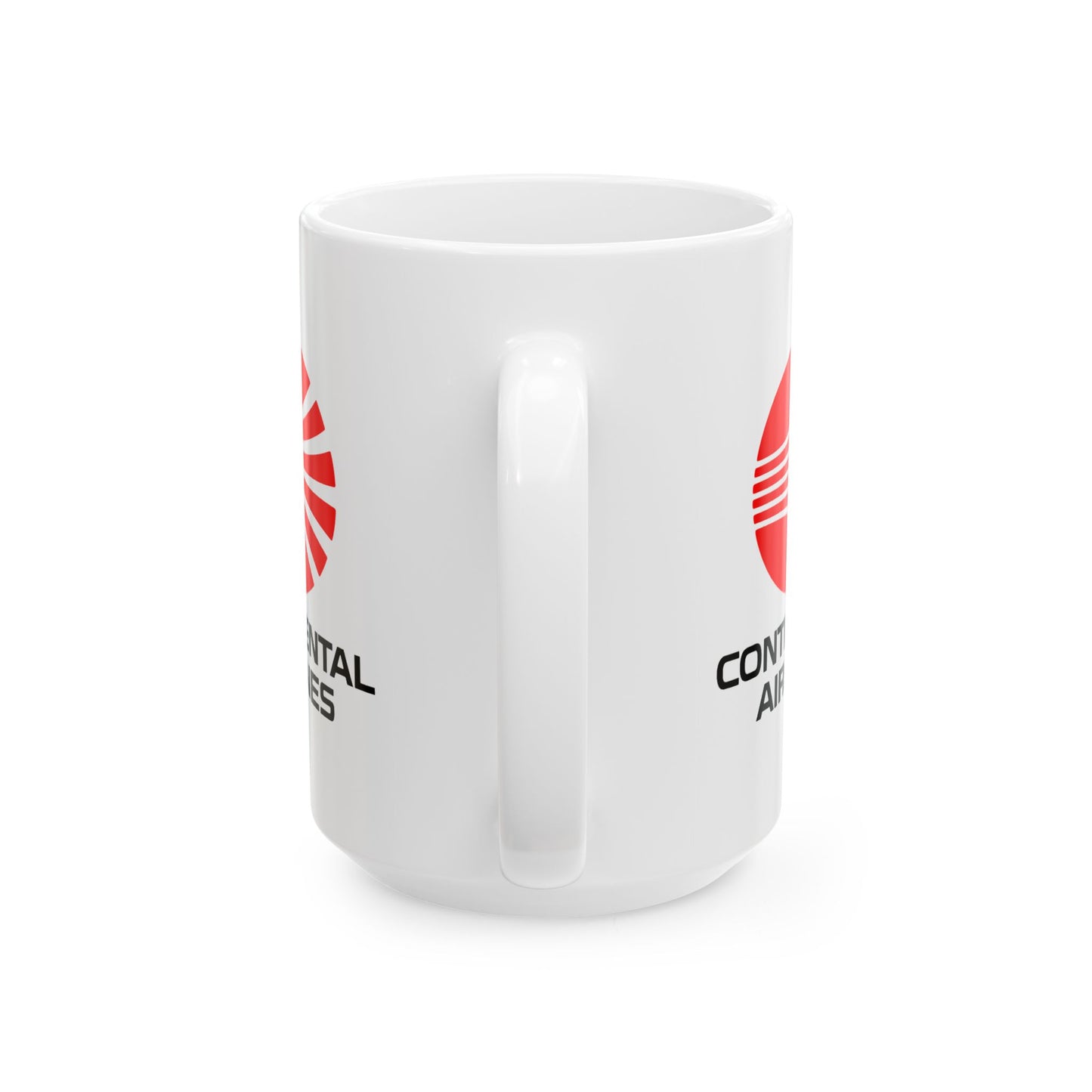Retro Meatball Continental Airlines Ceramic Mug - 11oz & 15oz