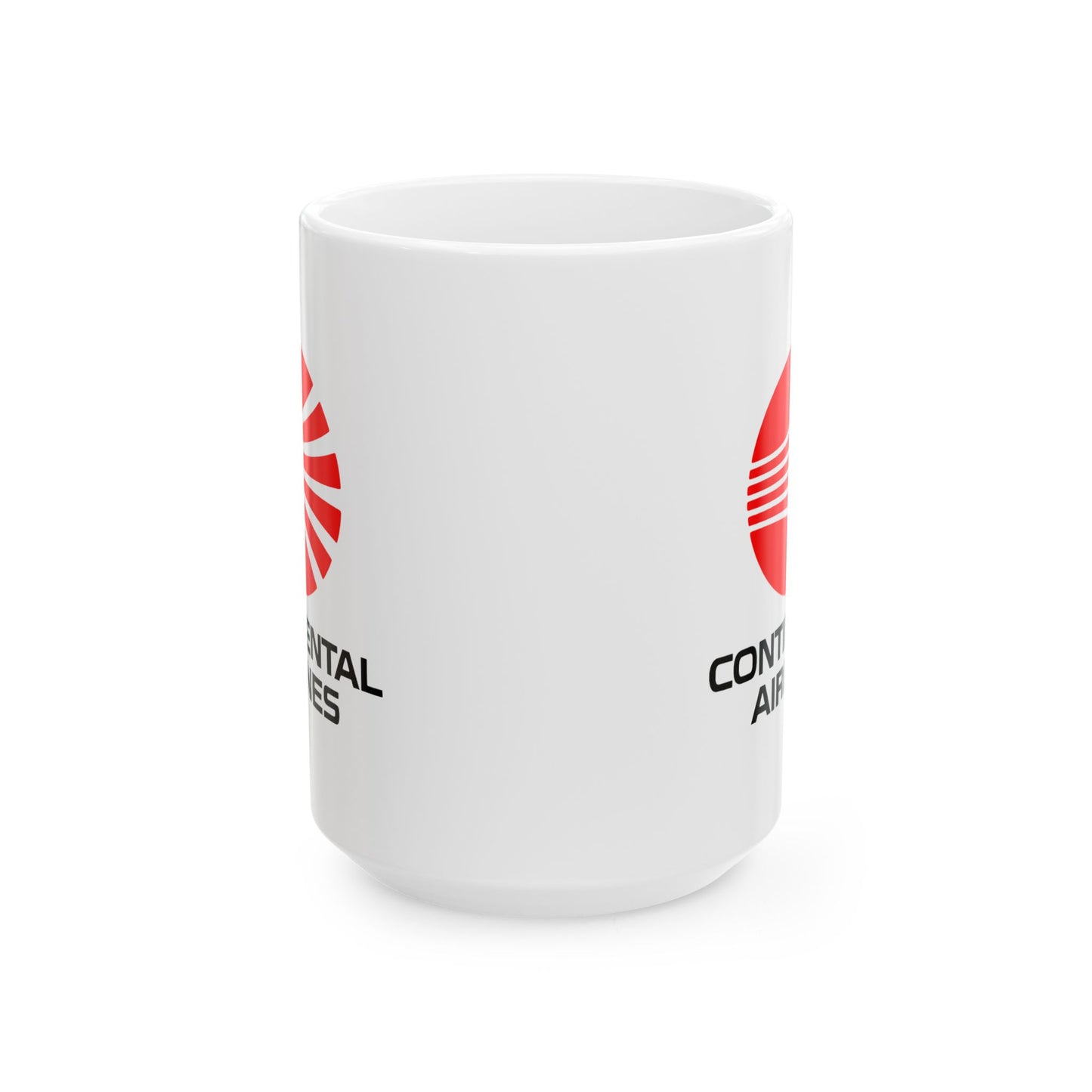 Retro Meatball Continental Airlines Ceramic Mug - 11oz & 15oz