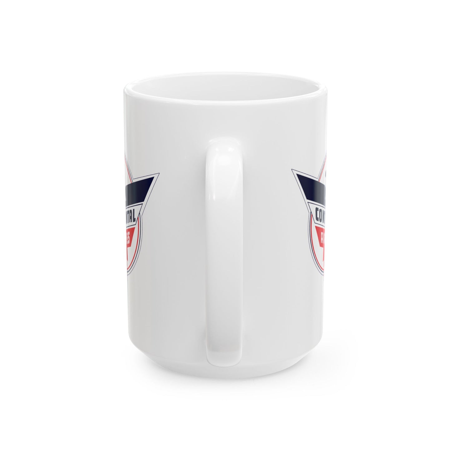 Vintage Continental Airlines Ceramic Mug - 11oz & 15oz
