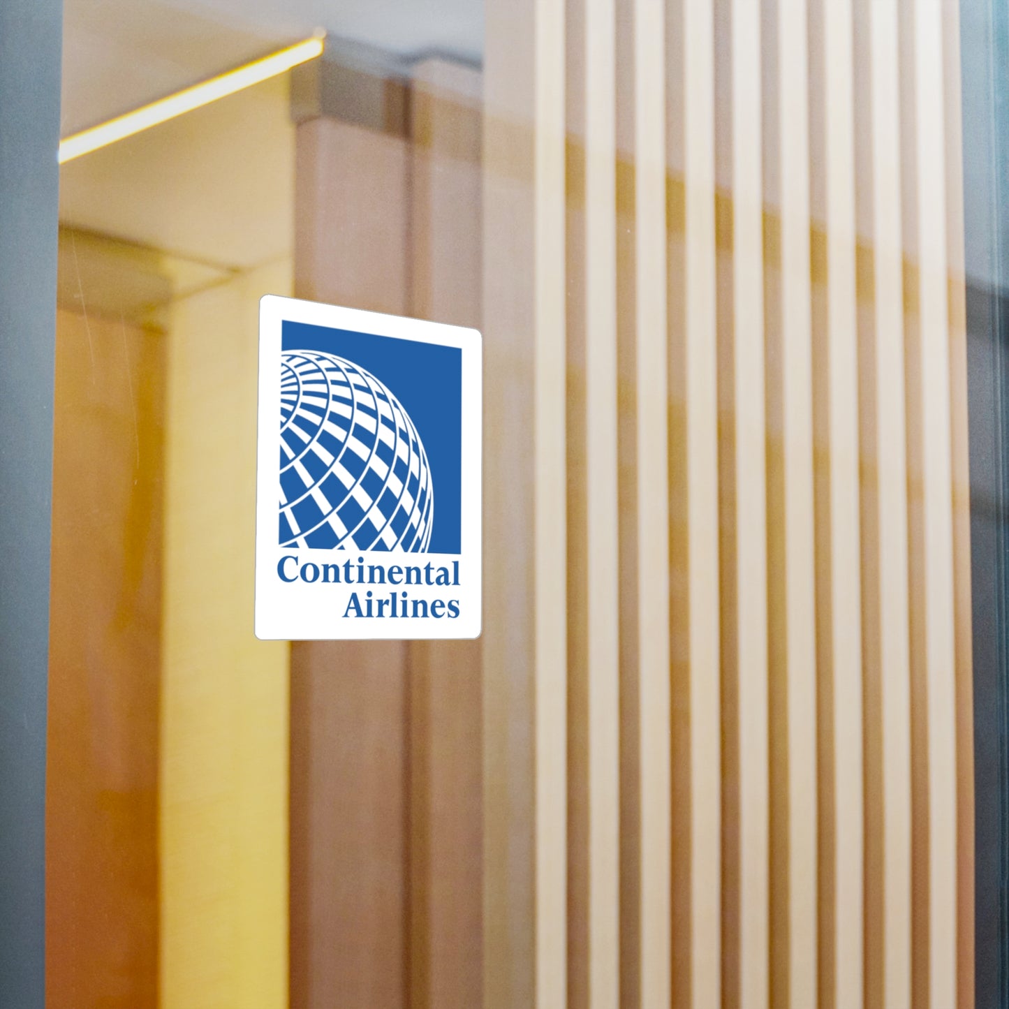 Continental Airlines Kiss-Cut Vinyl Decal