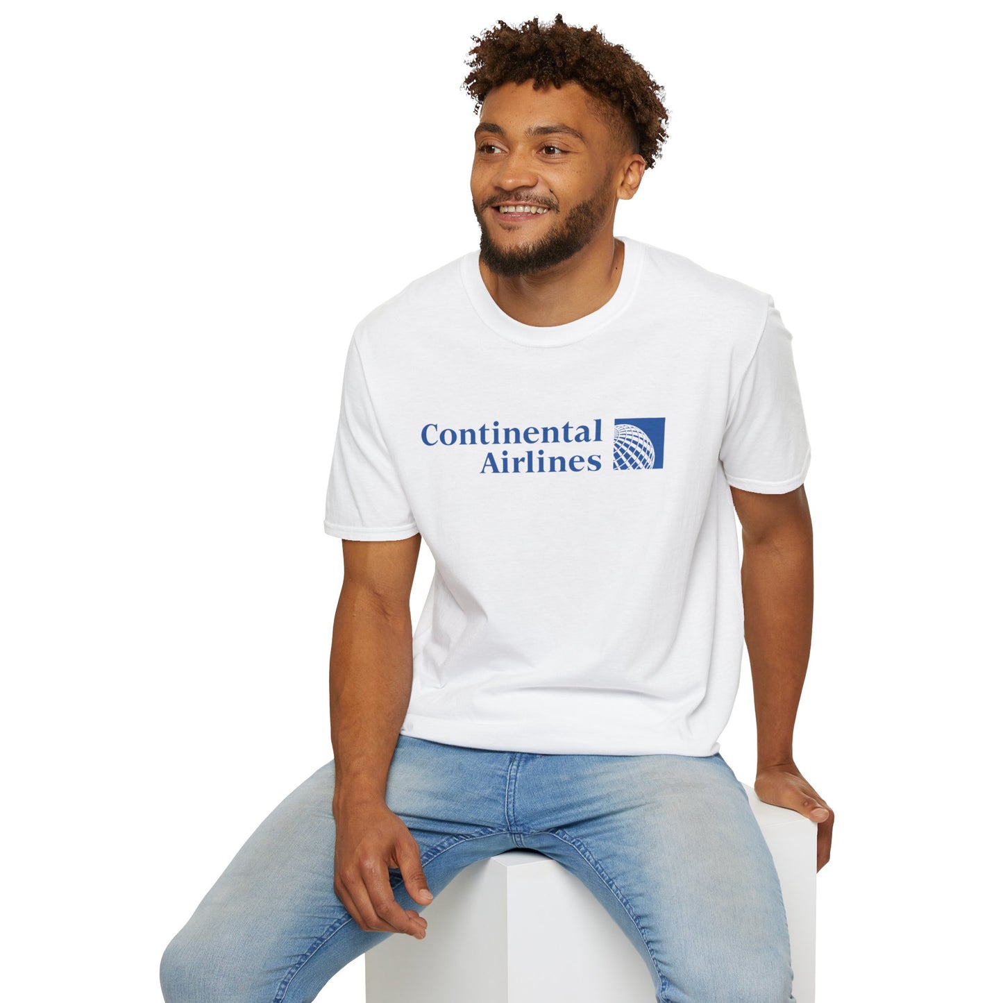 Continental Airlines Unisex Softstyle T-Shirt