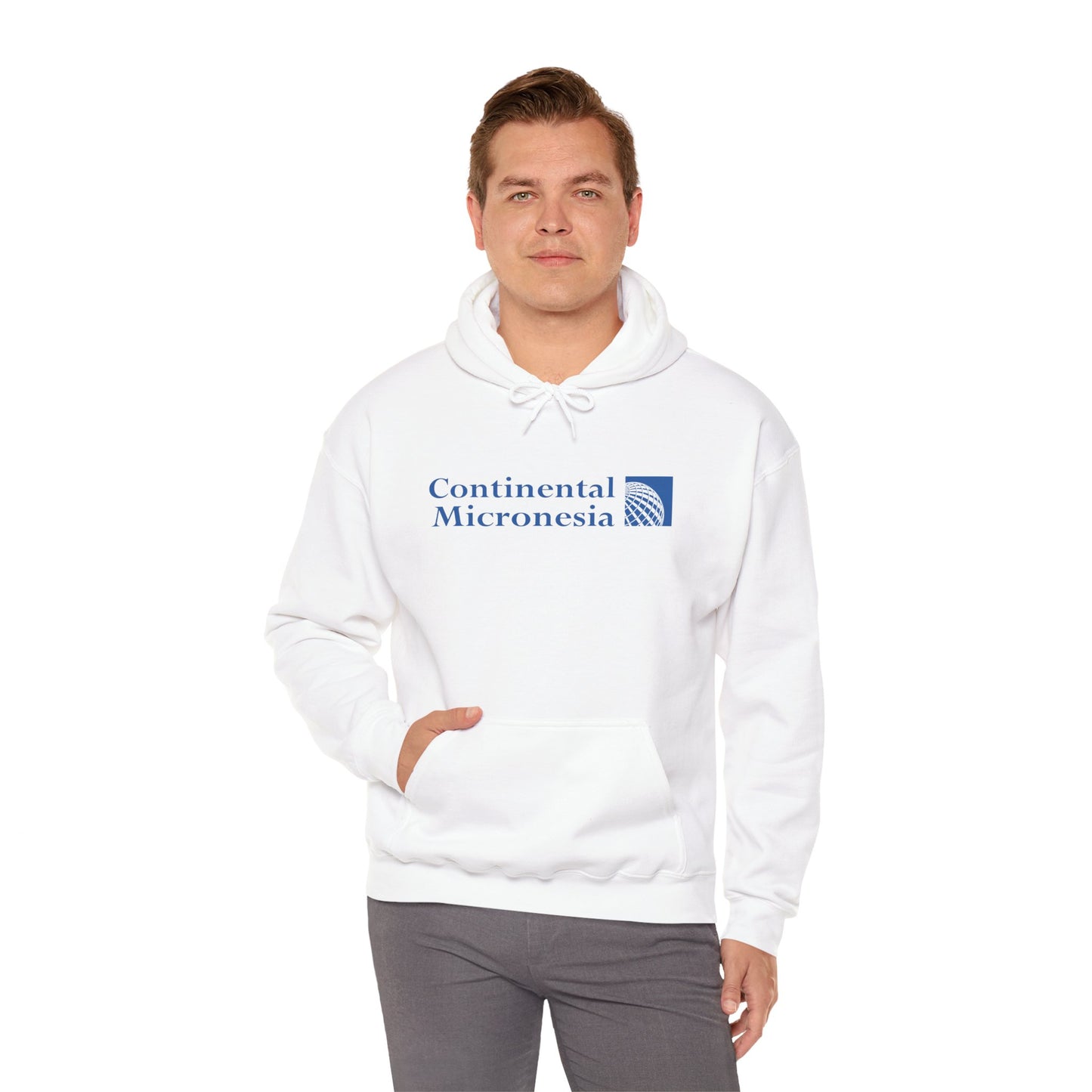 Continental Micronesia Hoodie (White)