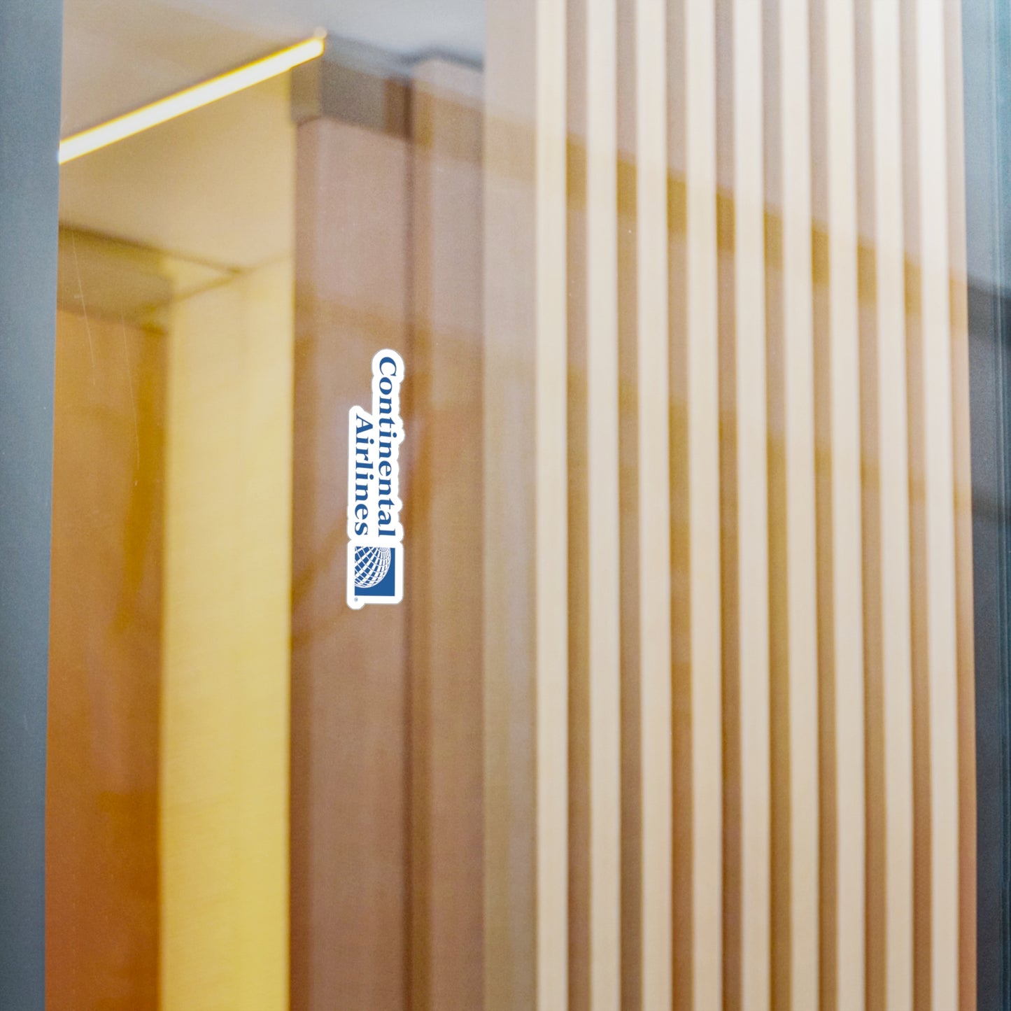Continental Airlines Kiss-Cut Vinyl Decal