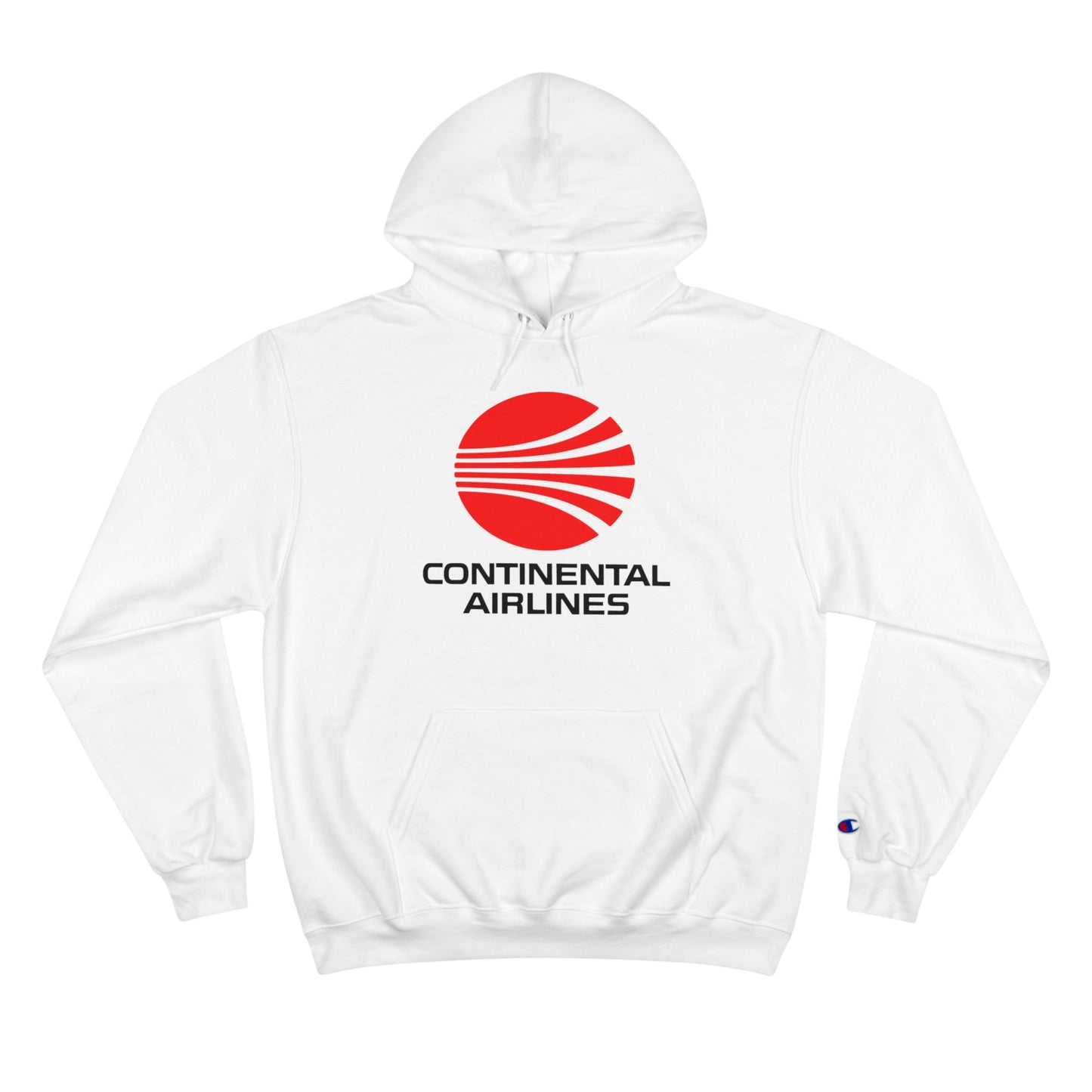 Retro Meatball Continental Airlines Champion Hoodie