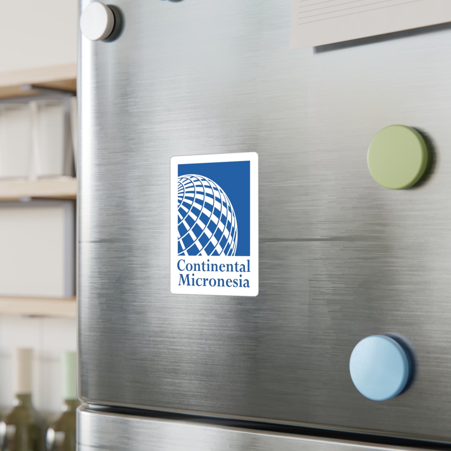 Continental Micronesia Kiss-Cut Vinyl Decal