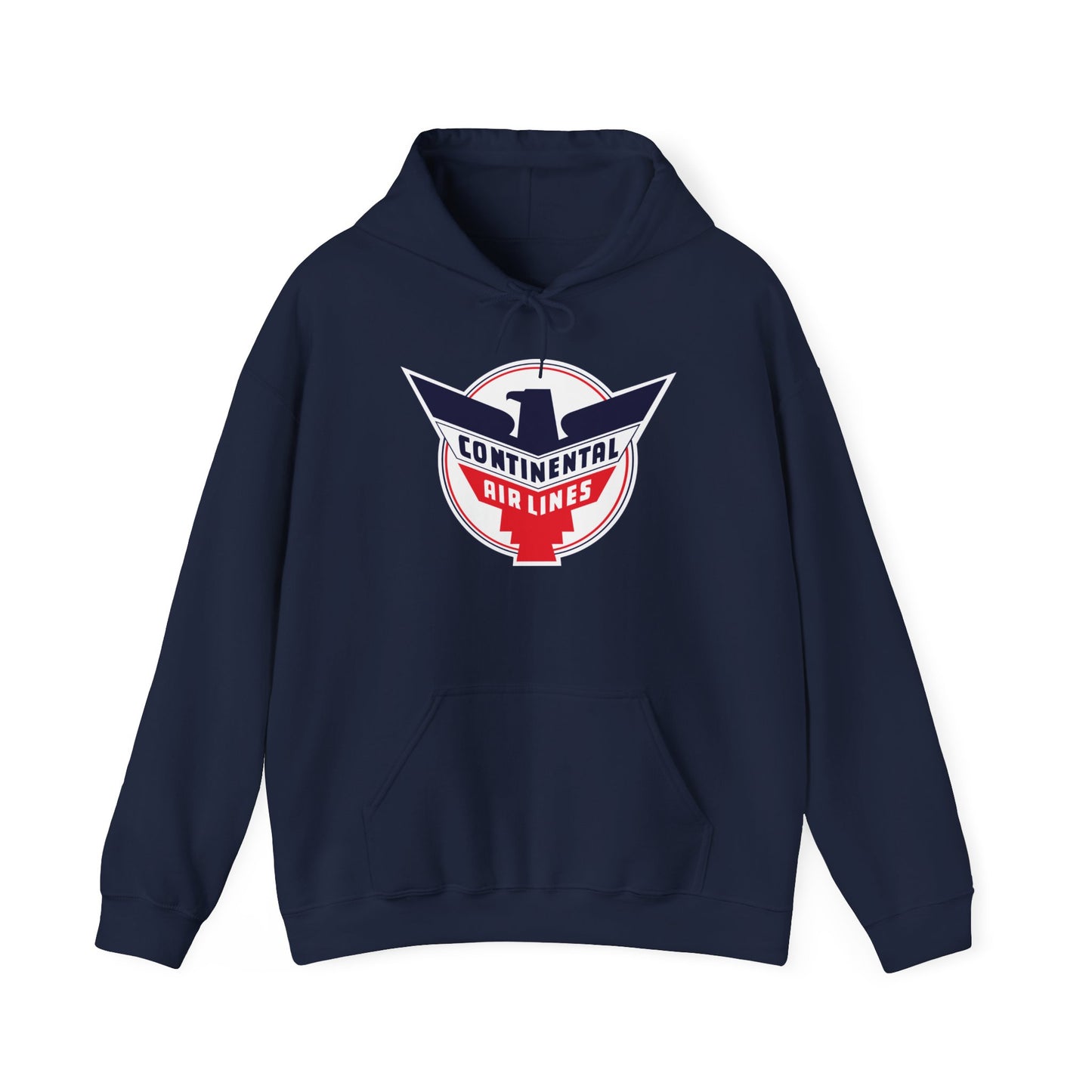 Vintage Continental Airlines Hoodie