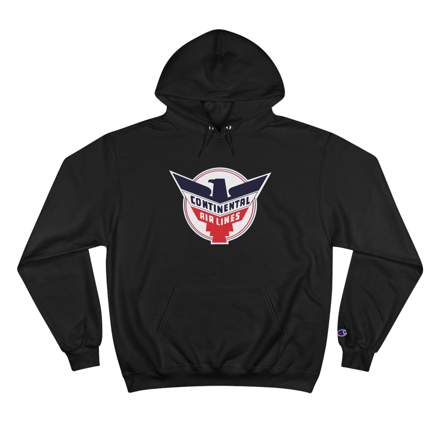 Vintage Continental Airlines Champion Hoodie