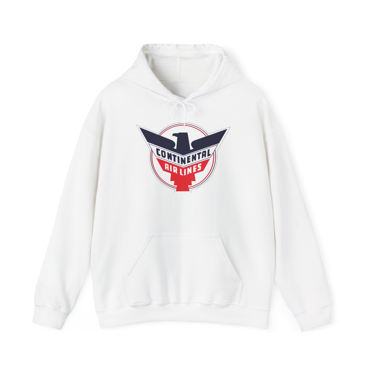 Vintage Continental Airlines Hoodie