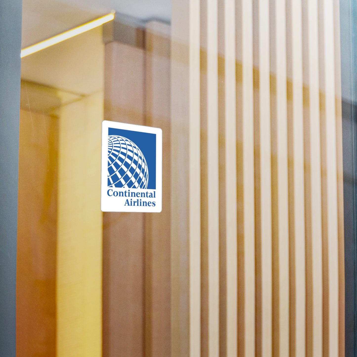 Continental Airlines Kiss-Cut Vinyl Decal