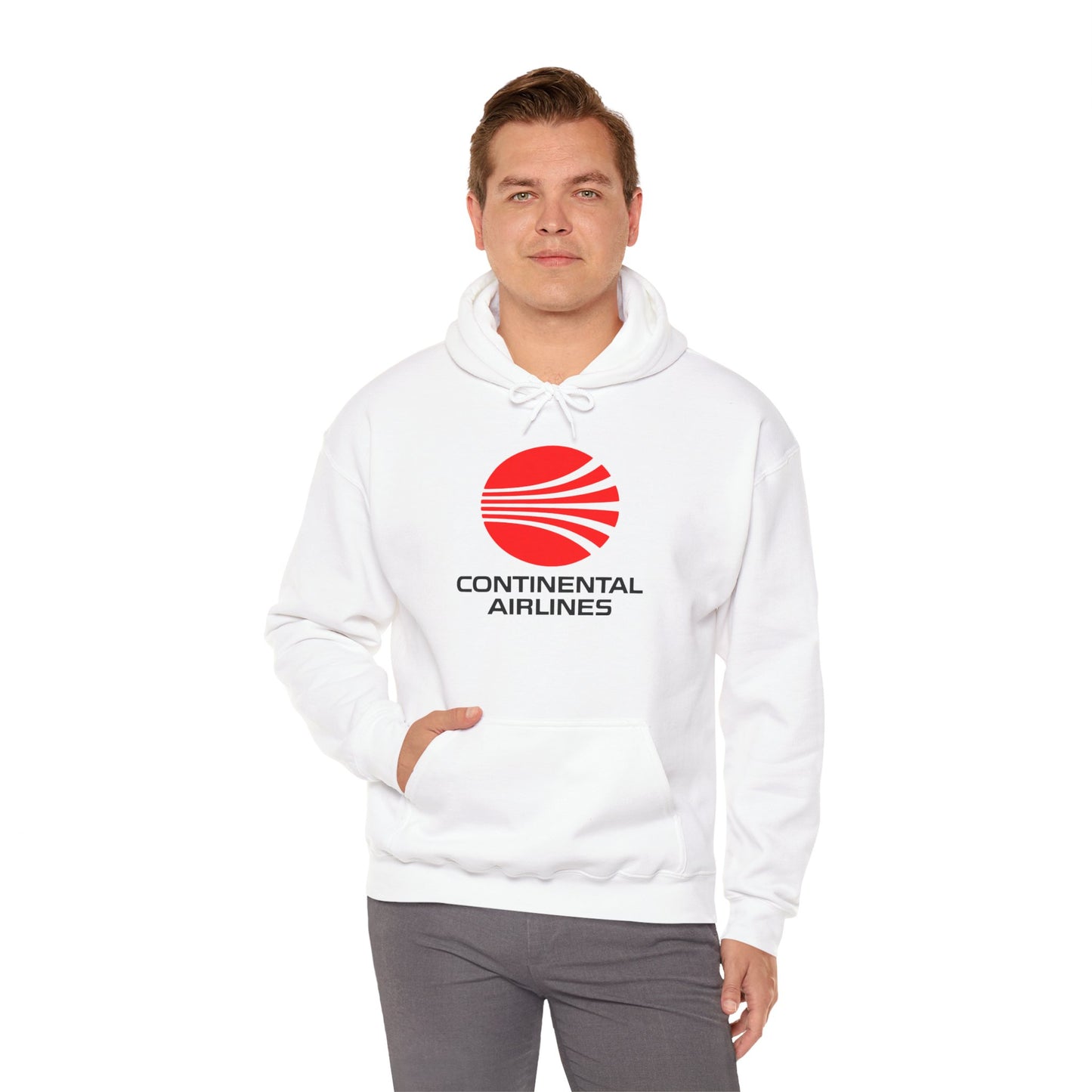 Retro Meatball Continental Airlines Hoodie