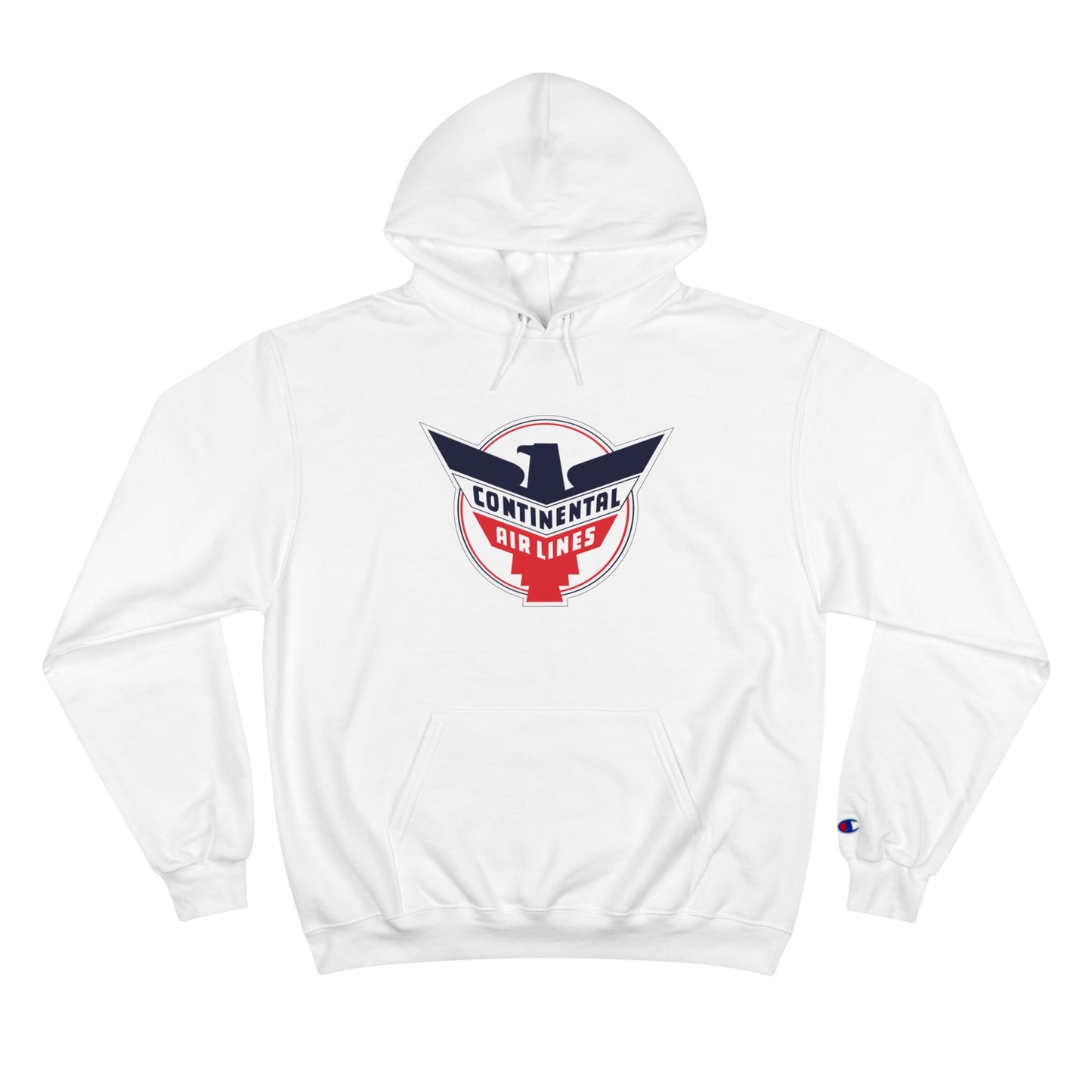 Vintage Continental Airlines Champion Hoodie