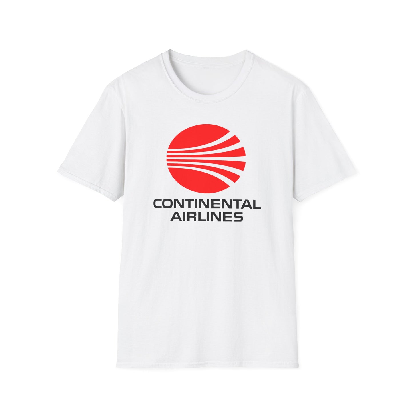 Retro Meatball Continental Airlines Unisex Softstyle T-Shirt