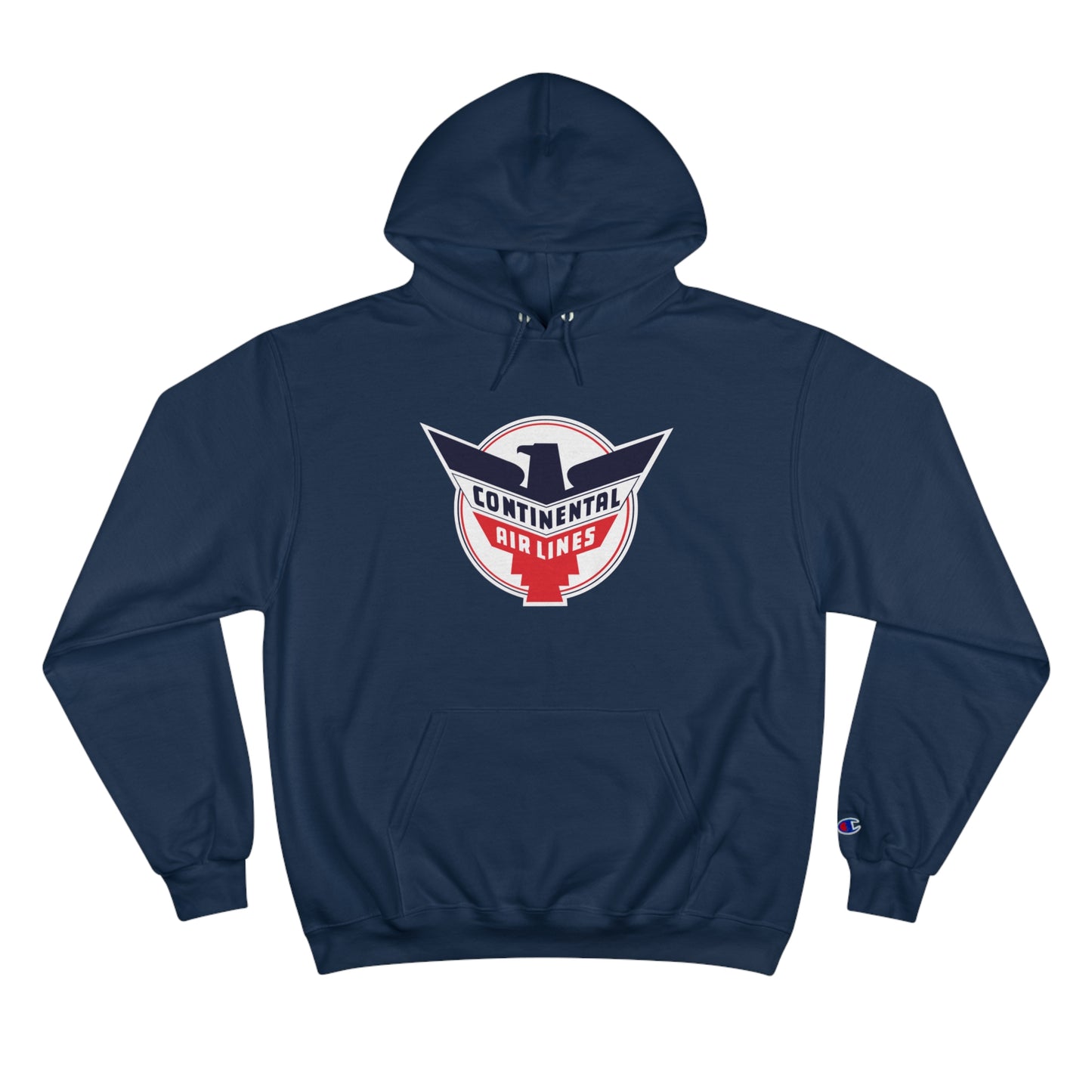 Vintage Continental Airlines Champion Hoodie