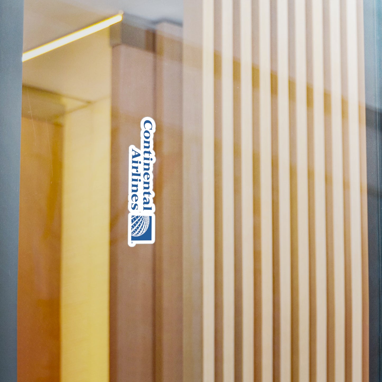 Continental Airlines Kiss-Cut Vinyl Decal