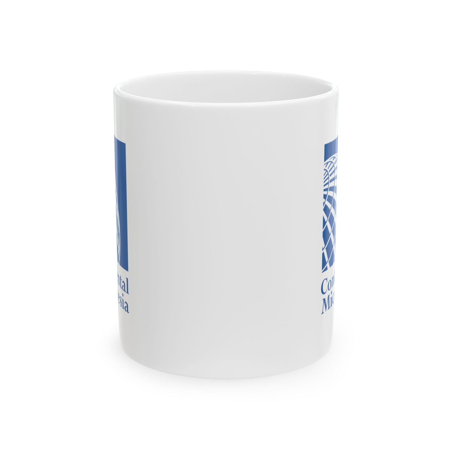 Continental Micronesia Ceramic Mug - 11oz & 15oz (Vertical Logo)