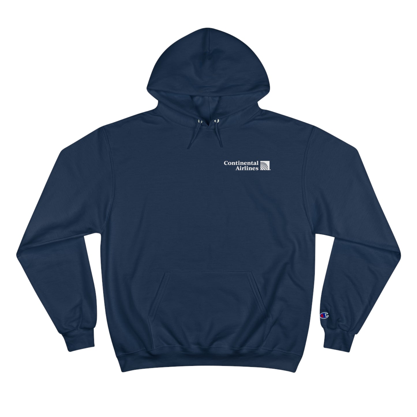 Continental Airlines Champion Hoodie (small logo)