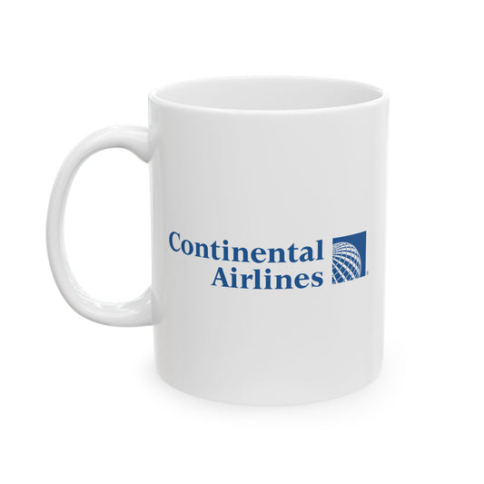 Continental Airlines Ceramic Coffee Mug - 11oz & 15oz - Perfect Gift for Aviation Enthusiasts