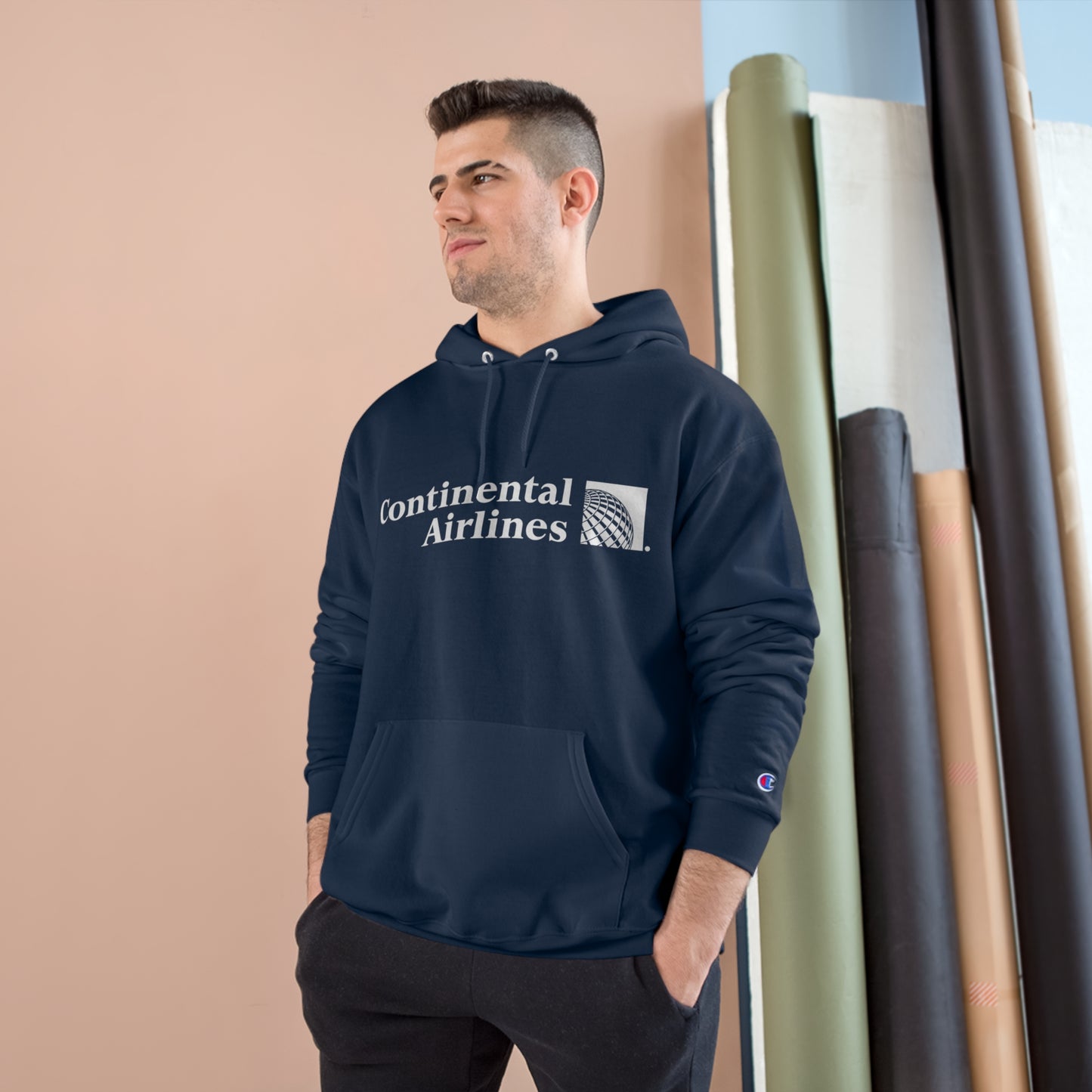 Continental Airlines Champion Hoodie